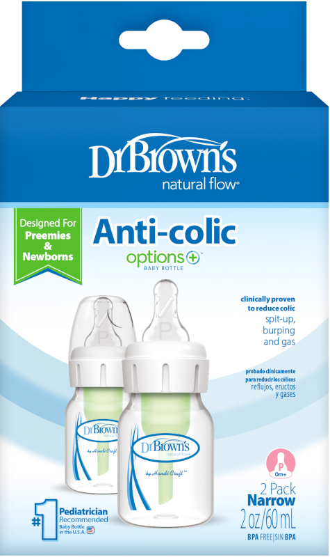 Dr. Brown's Natural Flow Preemie Flow Narrow Baby Bottle Silicone